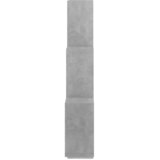  Kockaste zidne police boja betona 78x15x93 cm konstruirano drvo | shoptok.hr