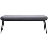 Unique Furniture Siva baršunasti klupa Gain – | shoptok.hr