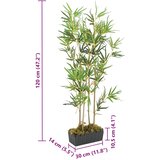  Umjetno stablo bambusa 552 listova 120 cm zeleno | Eponuda.com