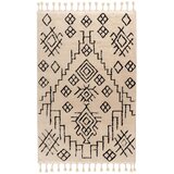 Kayoom PREPROGA Z VISOKIM FLOROM 160/230 cm bela | Shoptok.si