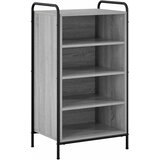 Ormar za cipele 51 x 36 5 x 93 cm Konstruirano drvo Siva Sonoma - Siva Sonoma 51 x 36 5 x 93 cm 4 police bez vrata | shoptok.hr