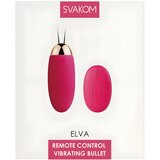 Svakom vibrirajuće jaje - Elva, tamnoružičasto | shoptok.hr
