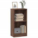 Furnova Knjižna omara rjavi hrast 40x24x76 cm inženirski les, (21932380) | Shoptok.si