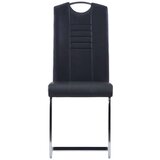  9-dijelni blagovaonski set od umjetne kože crni | shoptok.hr