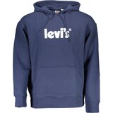 Levi's MEN'S BLUE SWEATSHIRT WITHOUT ZIP Cene