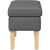  Stolica za noge Tamnosiva 55 x 35 x 41 cm Tkanina | Shoptok.si
