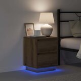  Noćni ormar s ladicama 2 pcs Umjetnički hrast 39 x 34,5 x 50 cm | shoptok.hr