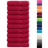 Furnova Premium brisače SOLUND 10 kosov rdeča 70x140 cm 600 g/m2, (21916461) | Shoptok.si