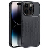  silikonska futrola auto focus line (carbon premium) za iphone 14 pro (6.1) crna Cene