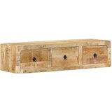 vidaXL Zidni TV ormarić 100x32x25 cm puno drvo grubo mango | shoptok.hr