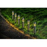 BAUHAUS Set solarnih svjetiljki Mini (Prekidač za uključivanje / isključivanje, LED, Trajanje osvjetljenja: 6 h - 8 h, 6 Kom., Boja svjetla: Topla bijela, Srebrna) Cijene