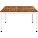  Stolić za kavu Prirodna i bijela 80 x 80,5 x 45 cm | shoptok.hr