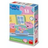 Dino peppa pig - ručak, puzzle set maxi 24 dela ( 11001 ) Cene