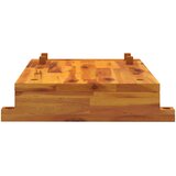  Ploča za radni stol sa škripcem 52 x 44 x 9,5 cm bagremovo drvo | shoptok.hr