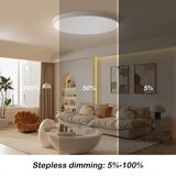  Immax NEO 07253L - LED prigušiva svetiljka SEMPLICI 60W/230V Wi-Fi Tuya bela + daljinski upravljač | Eponuda.com
