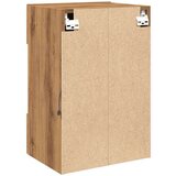 vidaXL Stenske TV omarice z LED 2 kosa artisan hrast 40x30x60,5 cm | Shoptok.si