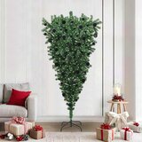  Obrnuto Umjetno Predožareno Božićno Drvo s Setom Kuglica 210 cm | shoptok.hr