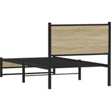  Metalni okvir kreveta bez madraca boja hrasta sonome 90x190 cm | Eponuda.com