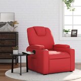 vidaXL naslanjač rdeče umetno usnje | Shoptok.si