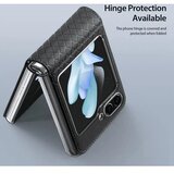 Dux ducis Bril - kožna maska za Samsung Galaxy Z Flip5 5G crna | shoptok.hr