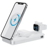 Forever MATB-300 magnetski powerbank 10000 mAh, 20 W, 3u1, bijeli Slike