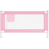  Sigurnosna ograda za dječji krevet ružičasta 150x25 cm tkanina | shoptok.hr