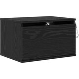  Wall-mounted noćni ormarić 2 pcs Crni hrast 50 x 36 x 30 cm | shoptok.hr