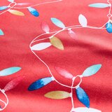 Catherine Lansfield Rdeča posteljnina za zakonsko posteljo iz mikrovlaken 200x200 cm Christmas Lights – | Shoptok.si