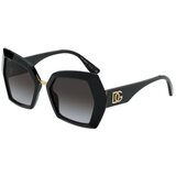 Dolce & Gabbana DG4377 501/8G ONE SIZE (54) Črna/Siva | Shoptok.si