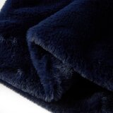 Dječji kaput od umjetnog krzna modri 104 | shoptok.hr