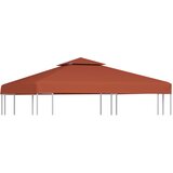  Pokrov za sjenicu s 2 razine 310 g/m² 3 x 3 m boja cigle | shoptok.hr