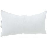  Jastuk s jastukom Bijelo 80 x 42 x 20 cm Pamuk i poliester | shoptok.hr