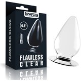Lovetoy Flawless Clear Anal Plug 4.5" | Shoptok.si
