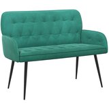  Dvosjed s metalnim nogama 2-sjedalo Tirkizna Baršun | shoptok.hr