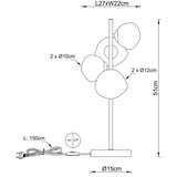 Globo 56149-4T - Stona lampa VELORA 4xG9/5W/230V | Eponuda.com