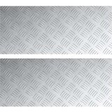 Aluminijaste plošče z diamantnim vzorcem 2 kosa Protizdrsni 70x30 cm, (22014884) | Shoptok.si