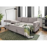 MID.YOU KOTNA SEDEŽNA GARNITURA, struktura sivobela | Shoptok.si