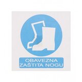 Master Naljepnica OBAVEZNA ZAŠTITA NOGU 10x10cm M50874 cijene