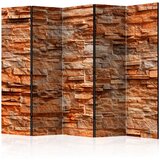  Paravan u 5 dijelova - Orange Stone II [Room Dividers] 225x172 Cijene