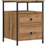 vidaXL Noćni ormarići 2 kom Artisan hrast 44x45x60 cm izrađeno drvo | shoptok.hr