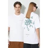 Filling Pieces Pamučna majica T-shirt Alphabet za muškarce, boja: bijela, s tiskom, 74405001901