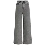 Jeans straight Noos Tokyo Wide Jeans - Grey Denim Siva