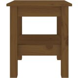  Stolić za kavu boja meda 35x35x40 cm od masivne borovine | shoptok.hr