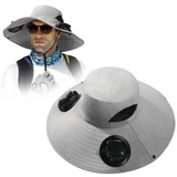 Šešir sa solarnim ventilatorima za tople dane