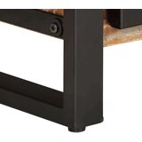 vidaXL Klubska mizica večbarvna 90x50x36 cm trden predelan les | Shoptok.si