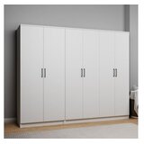 Hanah home Ormar Kardelen 1600-105, 220x180x51.8 cm, Bijeli | Eponuda.ba