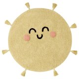Lorena Canals Žuti periv/ručno rađen pamučan dječji tepih ø100 cm You're My Sunshine – | shoptok.hr