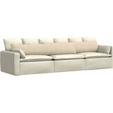  Jastučići za sofu 2 pcs Krema 200 x 40 cm tkanina | shoptok.hr