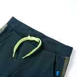  Dječji donji dio trenirke s vezicom zelena boja mahovine 104 | shoptok.hr