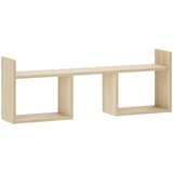  Zidna polica Hrast sonoma 90 x 17 x 32 cm Prerađeno drvo | shoptok.hr